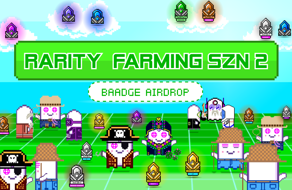 Aavegotchi Rarity Farming Season 2 NFT Baadges are Here!