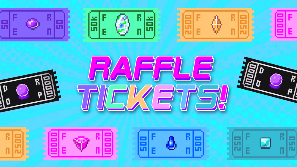 Aavegotchi NFT Raffle Tickets: Stake GHST, Earn FRENS, Win NFTs
