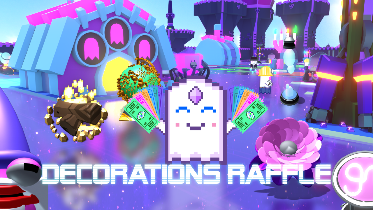 Aavegotchi Raffles Return with Gotchiverse REALM Decorations