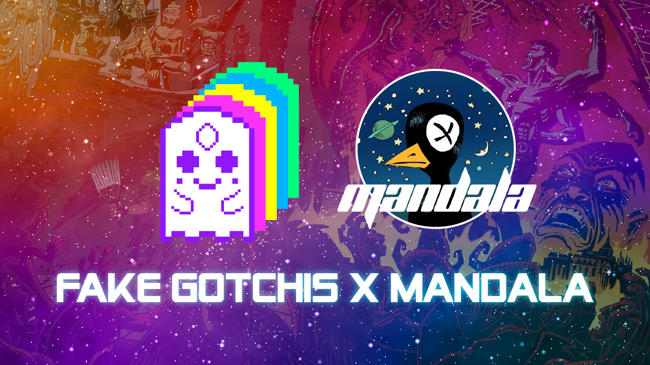 FAKE Gotchis X Mandala Metaverse: A Terrifying FAKE is Entering the Queue
