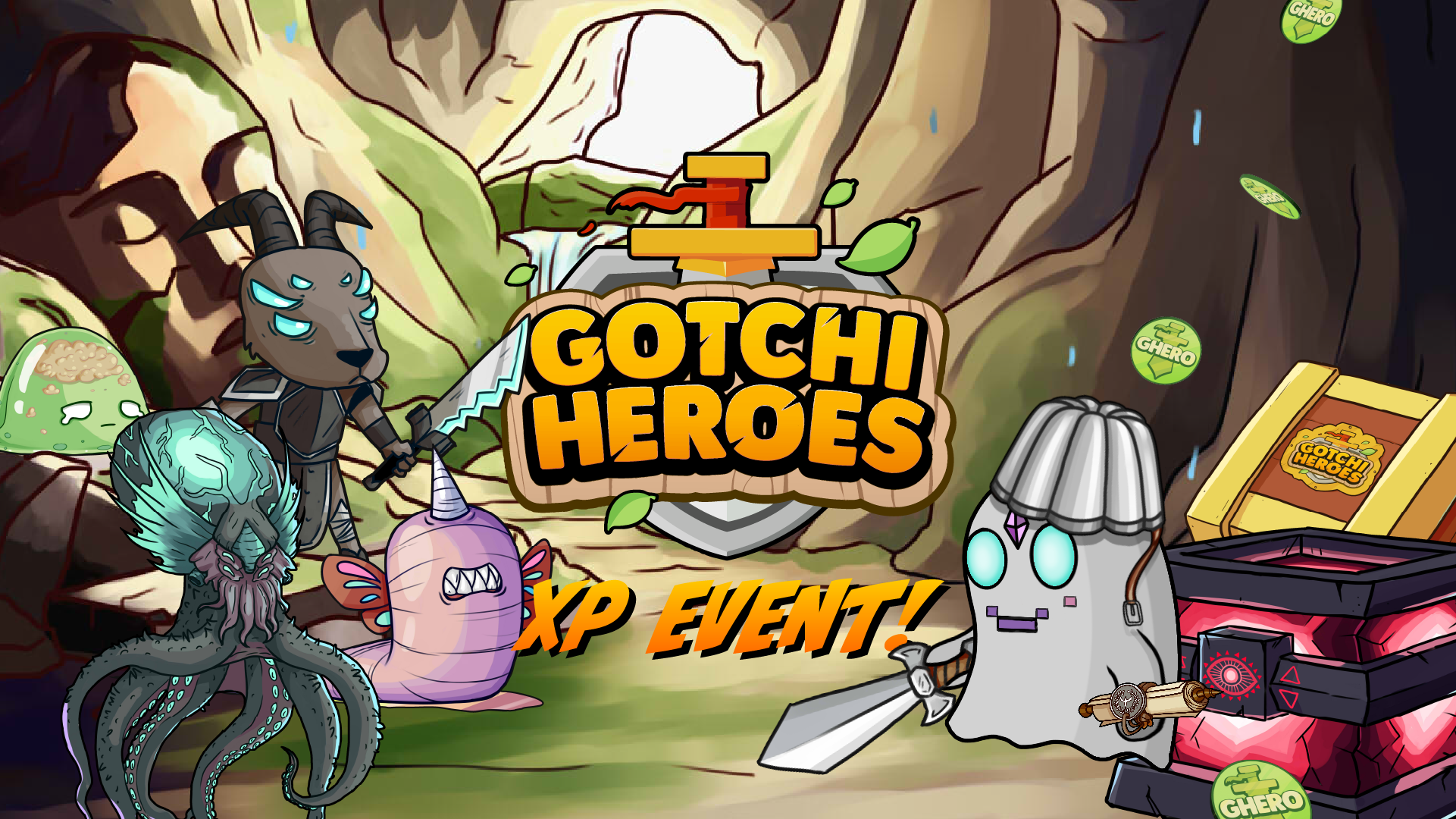 Gotchi Heroes debuts XP Tournament on June 17: Earn XP Rewards, GHST, and Exclusive Packs!